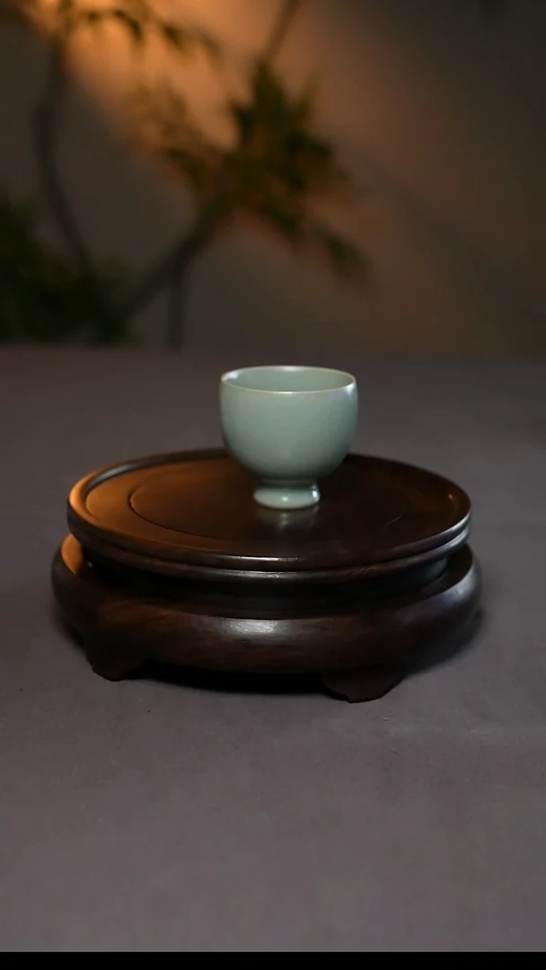 仿古汝官釉原产地小婉杯