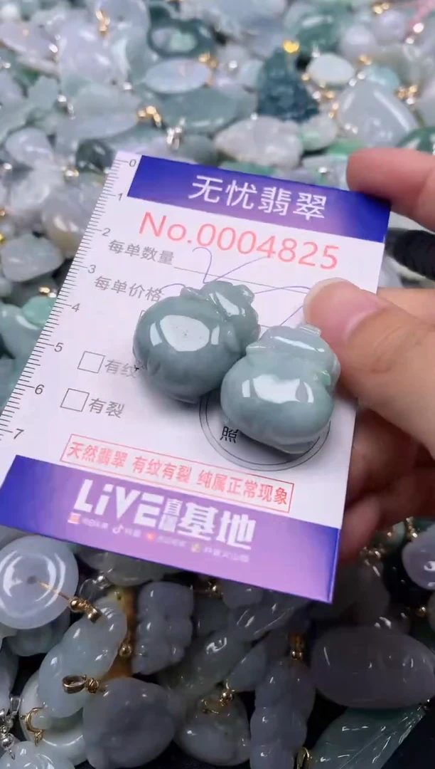 翡翠未镶嵌吊坠(不含链)4825
