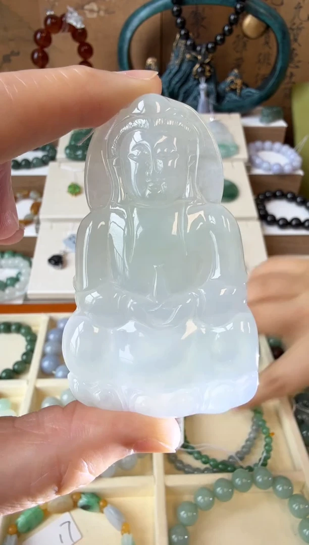 翡翠挂件未镶嵌A货翡翠多样性孤品