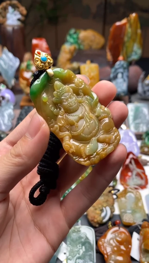 【闪购商品】翡翠颈饰未镶嵌成品