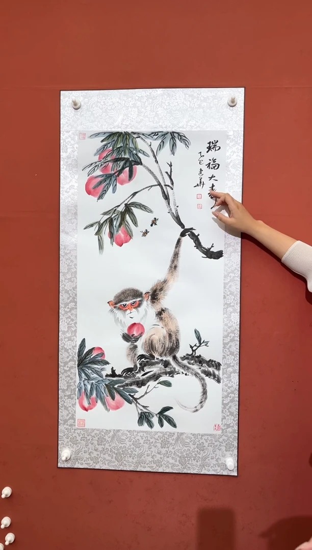 国画王建华老师现场创作 93