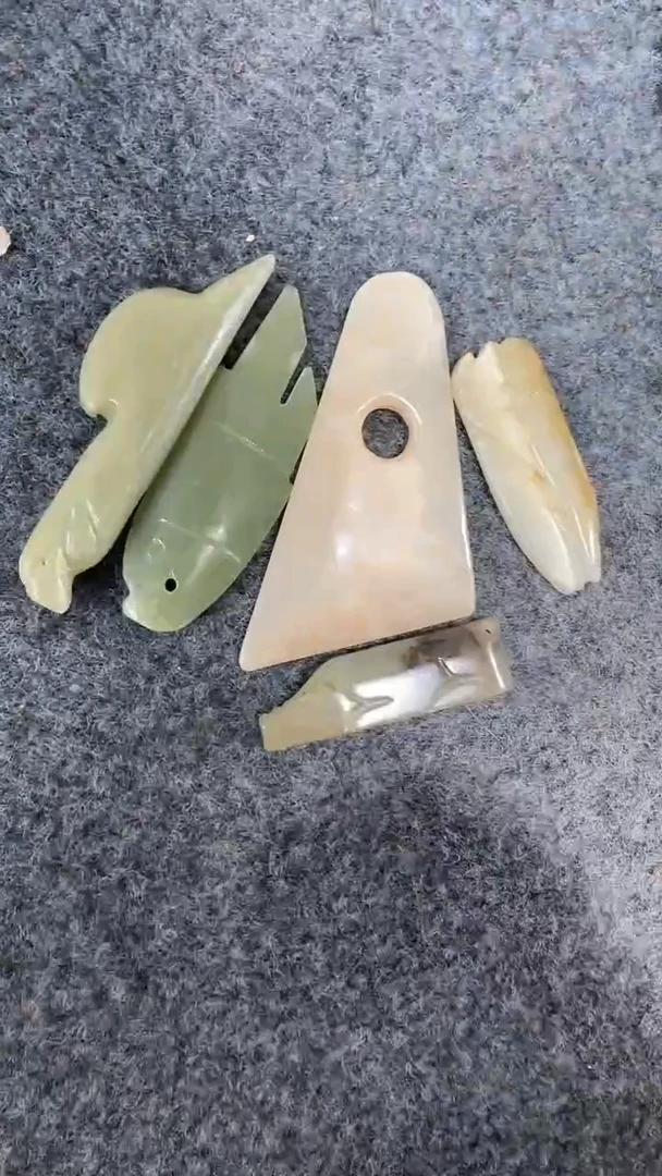 未镶嵌和田玉把件一单5个