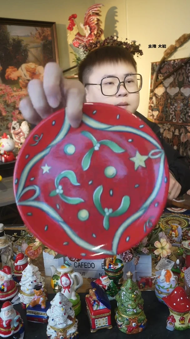 【闪购商品】默认微瑕高端树脂陶瓷摆件Q619