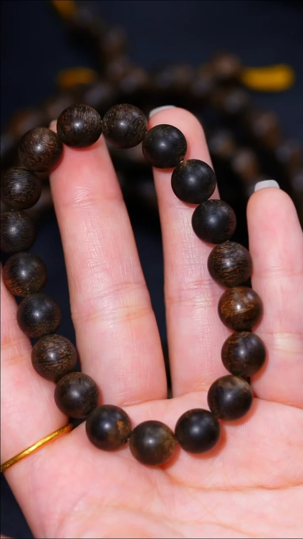 沉香沉香碎屑顶级黑棋达拉干1.0沉水