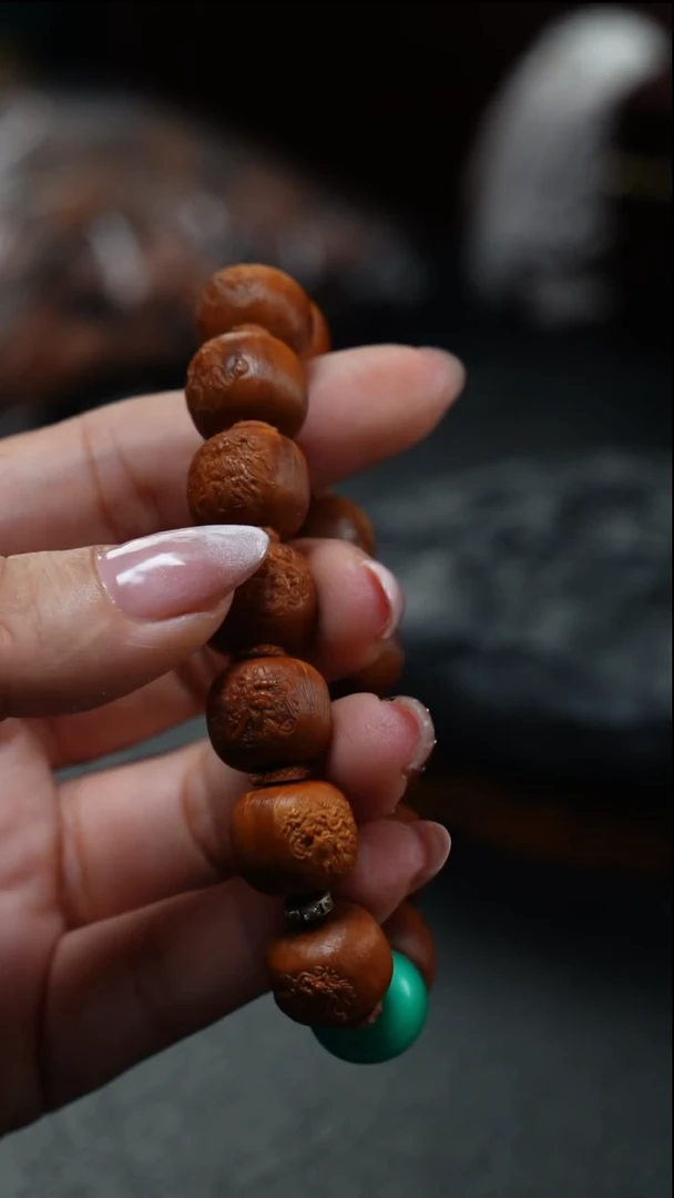 手串/手链橄榄核鱼子精品核文化