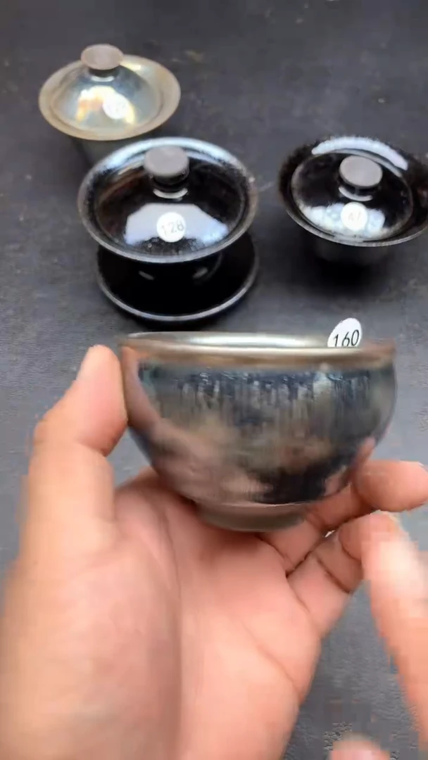 茶盏黑瓷精选茶器