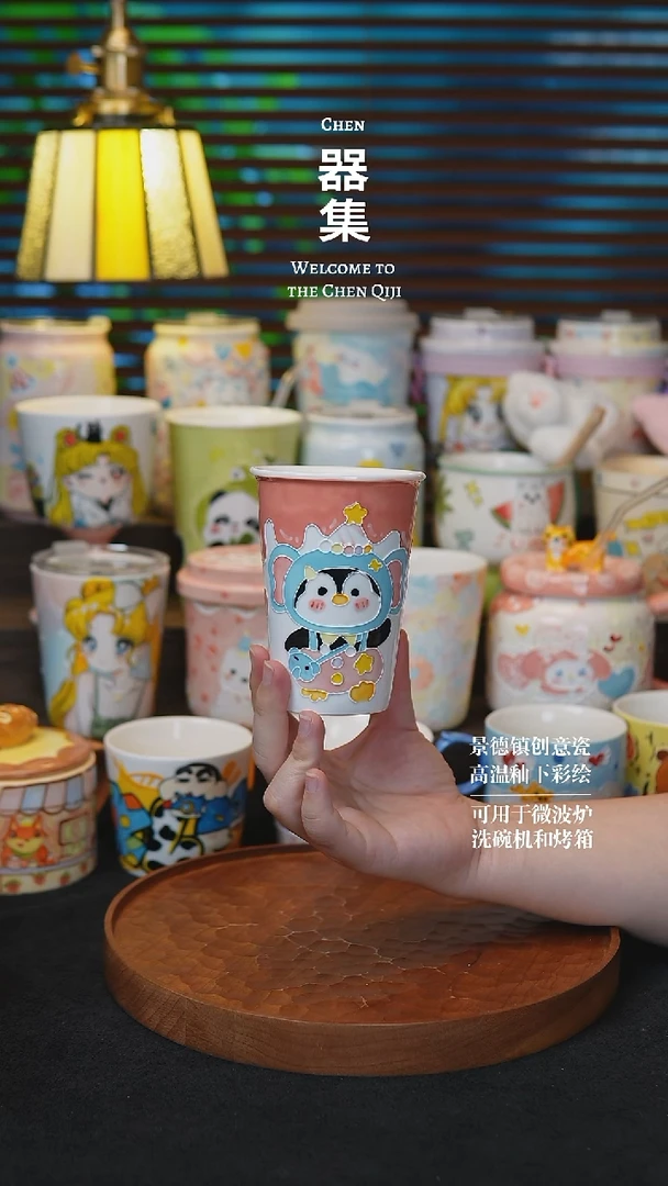 其他10景德镇纯手工手绘创意瓷