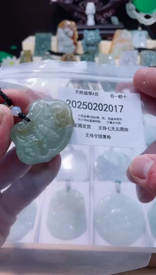 【闪购商品】翡翠颈饰未镶嵌闪购商品8号店200250020013