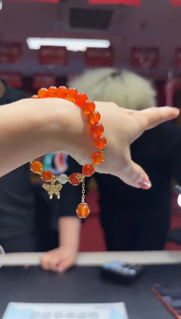 未镶嵌挂件玛瑙/玉髓发一件CX0109