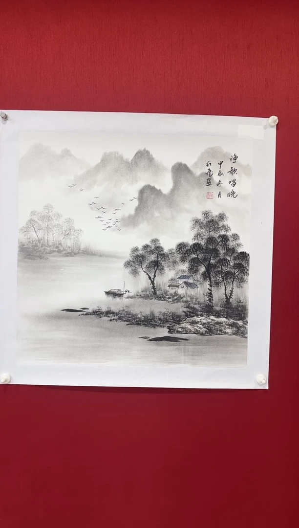 国画申红飞老师画作
