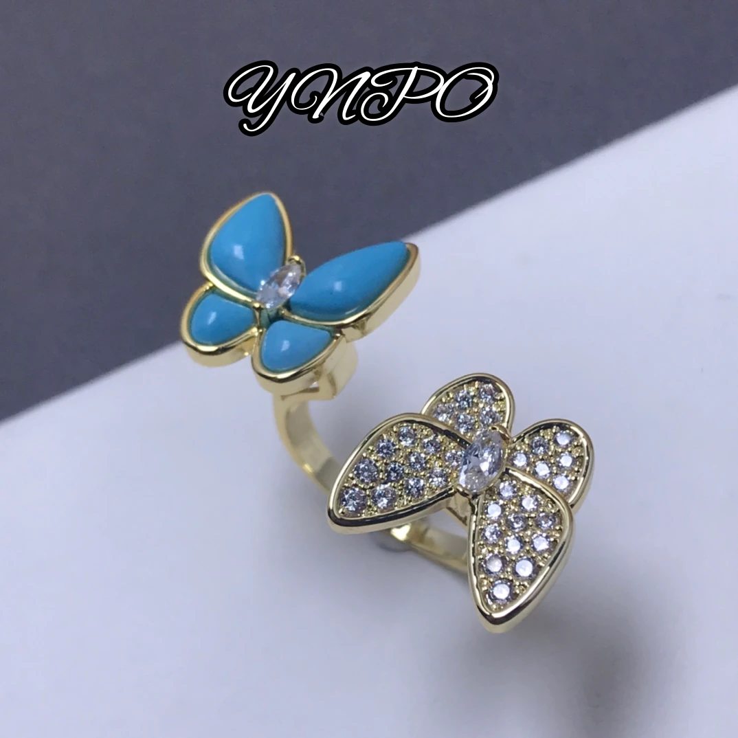 简约 经典 蝴蝶戒指