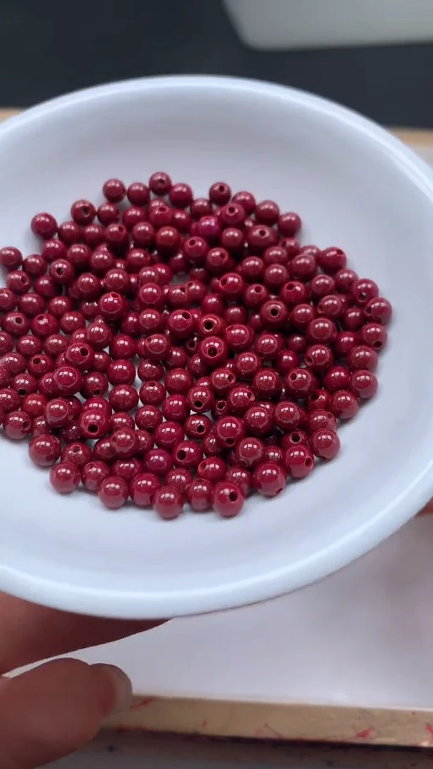 未镶嵌散珠玛瑙/玉髓B1990紫 金 砂 4mm25个9.9元