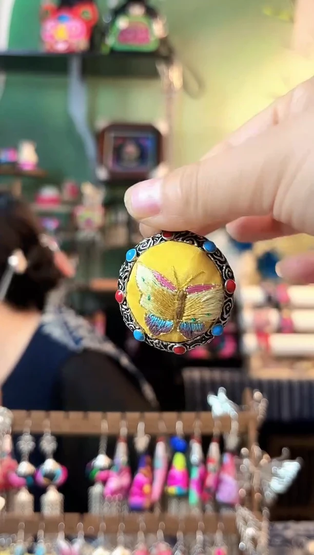 织绣彩云南阁非遗老绣564