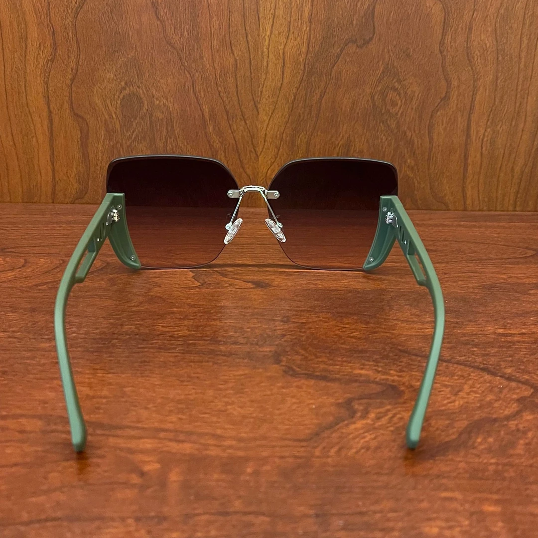 【帝豪9706绿色】欧美高端2024女神时尚百搭眼镜