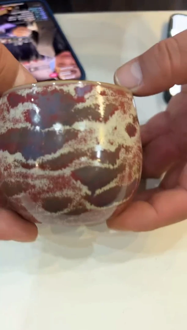 瓷片018有老师钧瓷