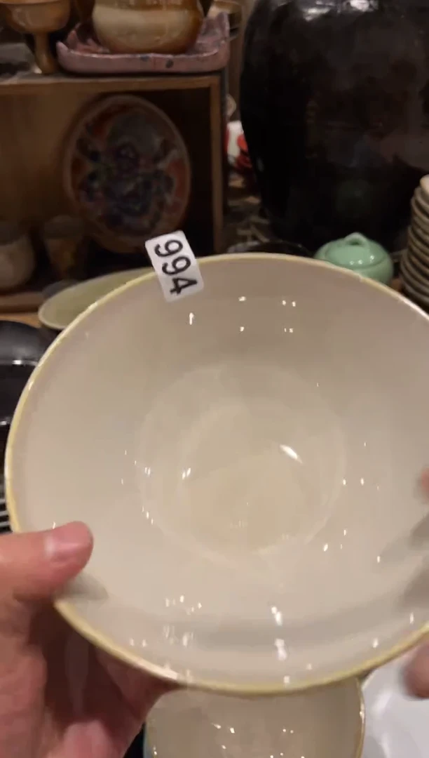 【闪购商品】瓷片994 只此青绿面碗1个