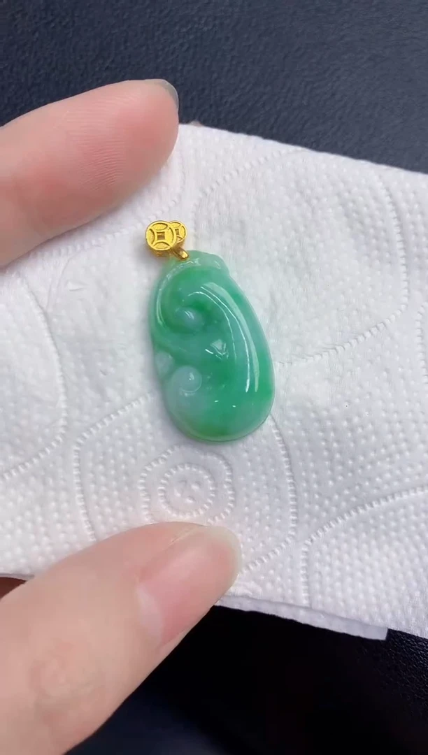 颈饰未镶嵌翡翠天然翡翠缅甸A货