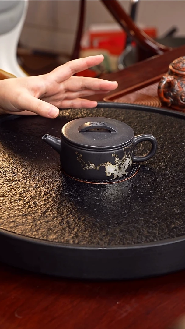 茶壶紫砂XH 汉瓦20 底槽清还原烧 230毫升