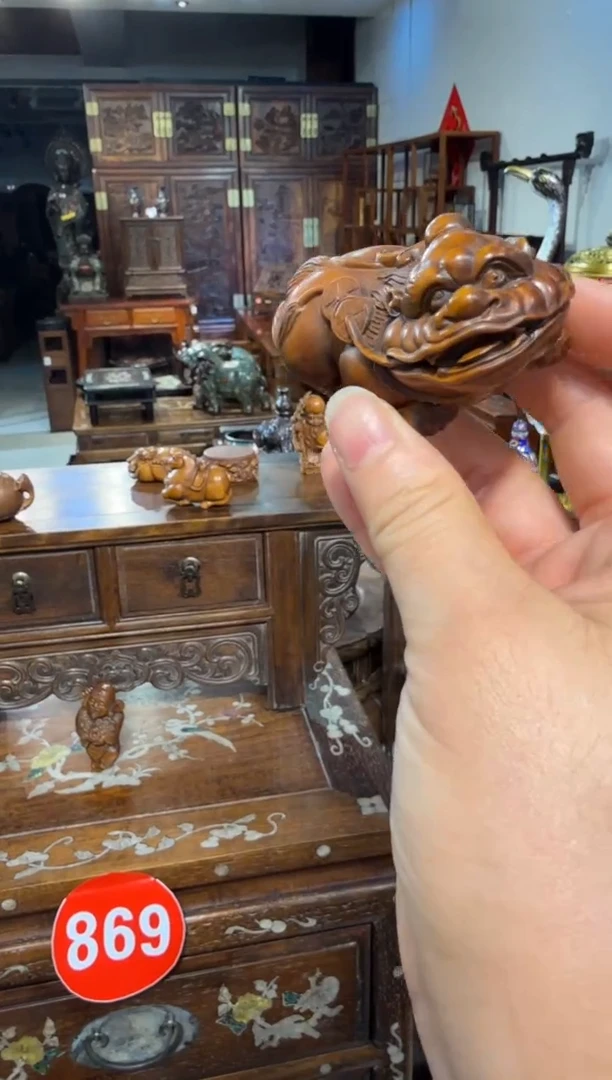 木黄杨木貔貅68.88888888888