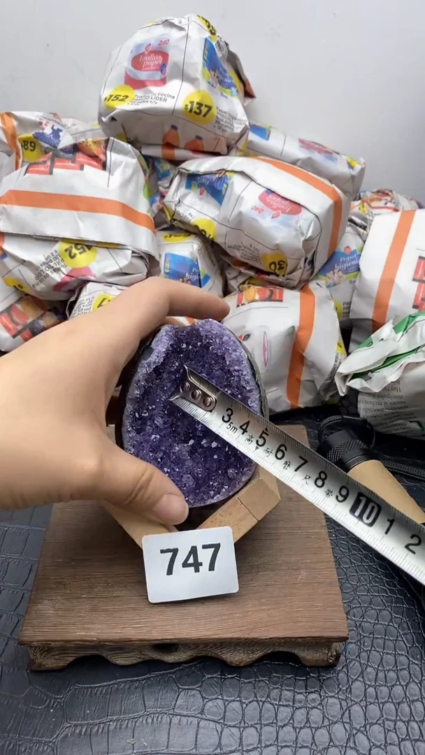 【闪购商品】紫晶1未镶嵌747号龍蛋