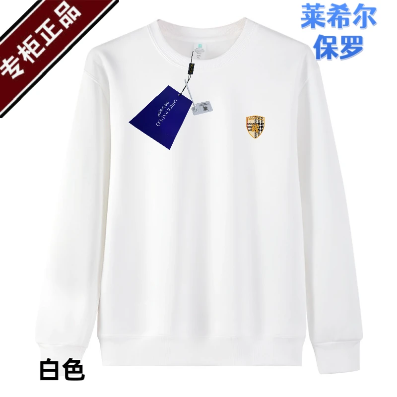 秋冬款男士长袖百搭加绒圆领222