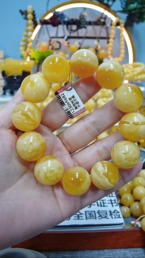 【闪购商品】蜜蜡手串未镶嵌21+*******