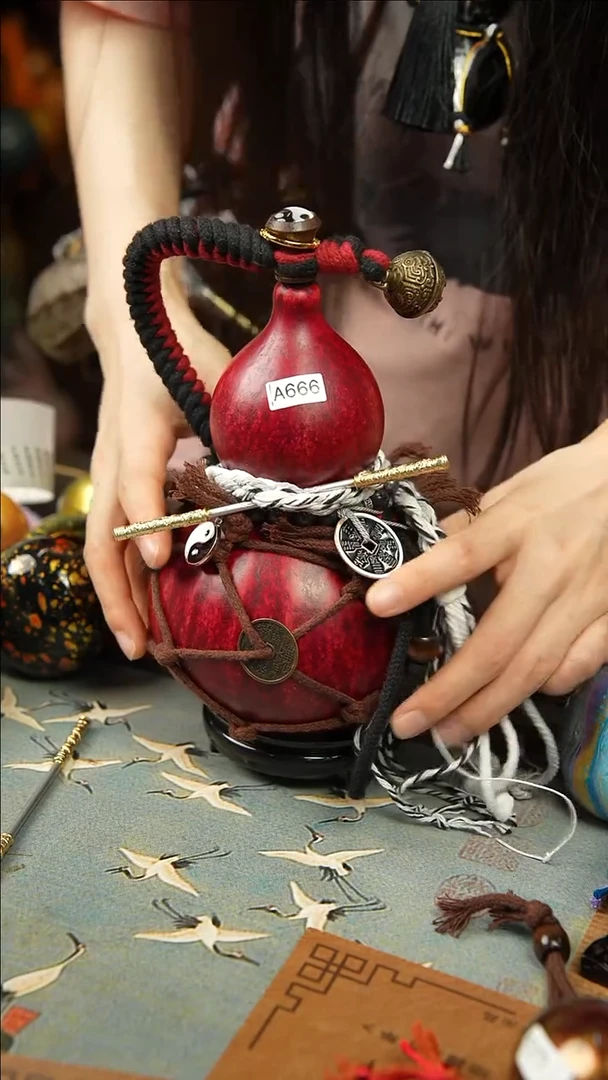 666号500ml左右非遗大漆酒葫芦