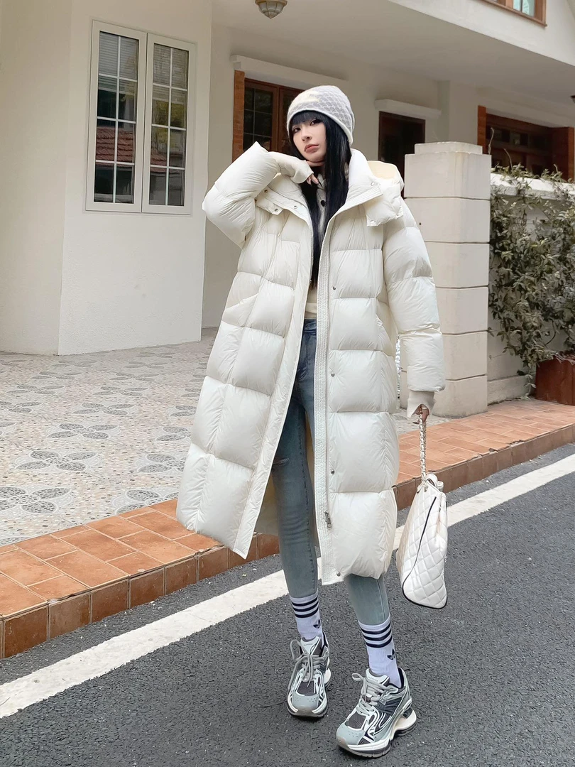 【双胞胎专属】新款冬季新款连帽女士【云朵泡芙】鹅绒服羽绒服