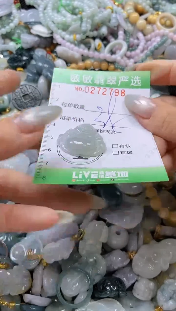 翡翠未镶嵌颈饰闪购0272798