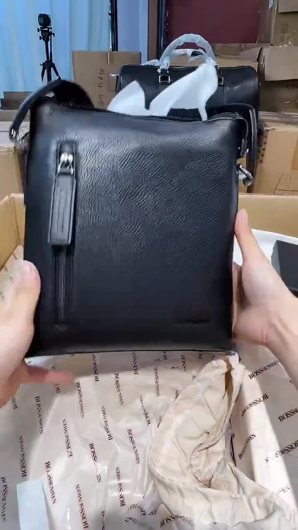 牛皮（革）韩爵绅士包包皮具674