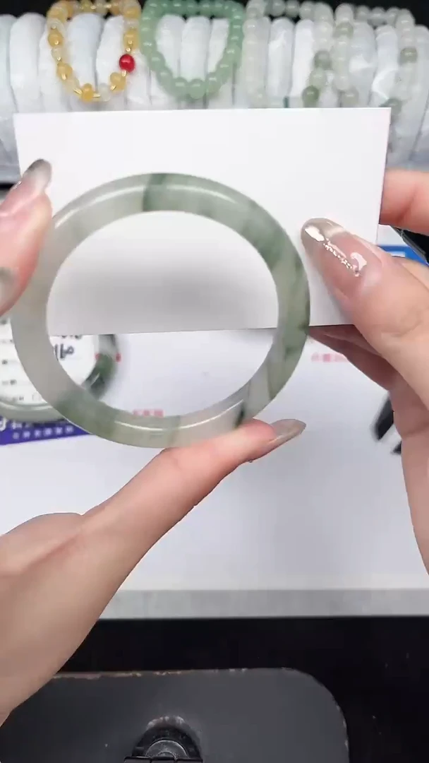 未镶嵌手镯石英质玉374-53/54