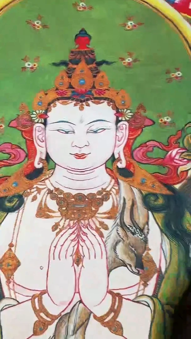 卷轴画藏式珍藏彩绘艺术馆45