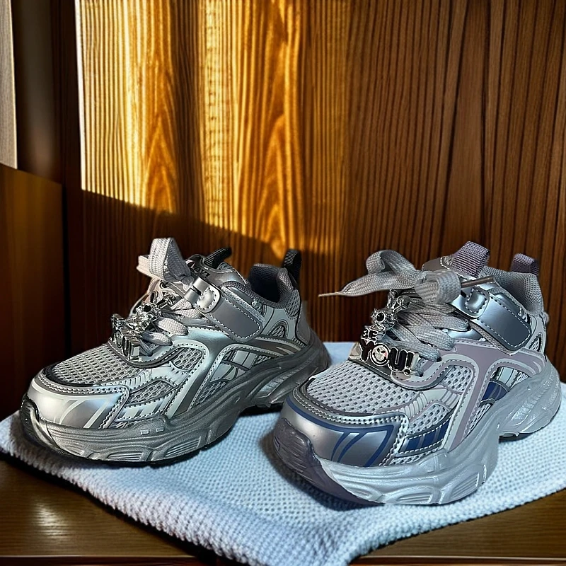 运动鞋春季防滑不限季节耐磨女男透气运动风