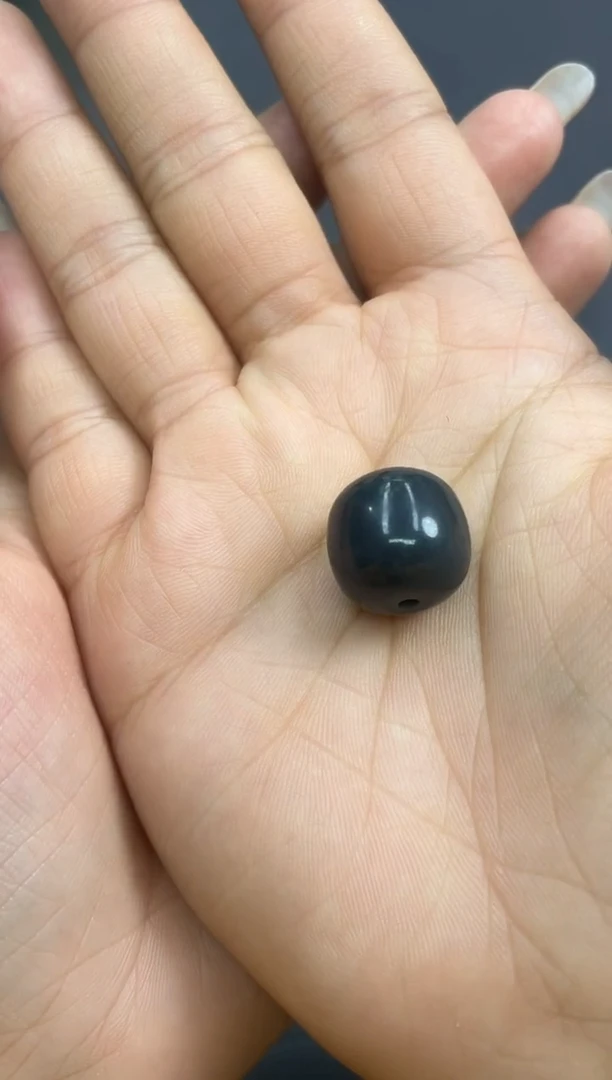 颈饰未镶嵌和田玉青花单株吊坠多样性拍一发一