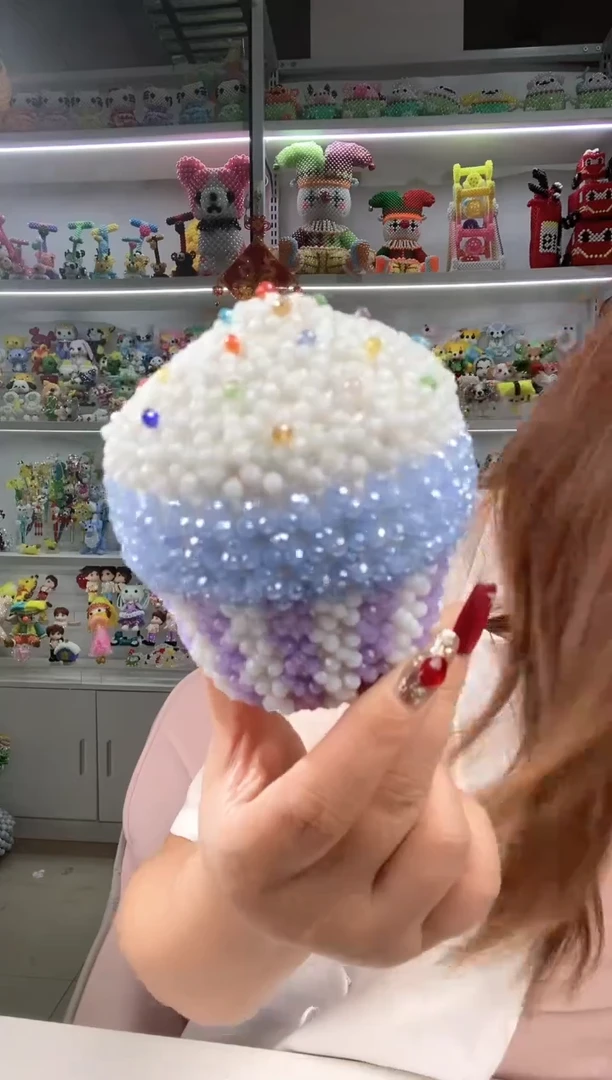 玻璃1064卡4水晶冰淇淋材料包1套