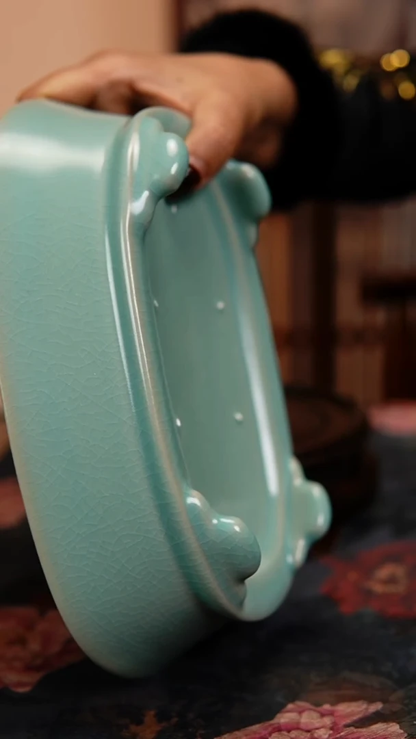 瓷片原产地原矿釉汝瓷