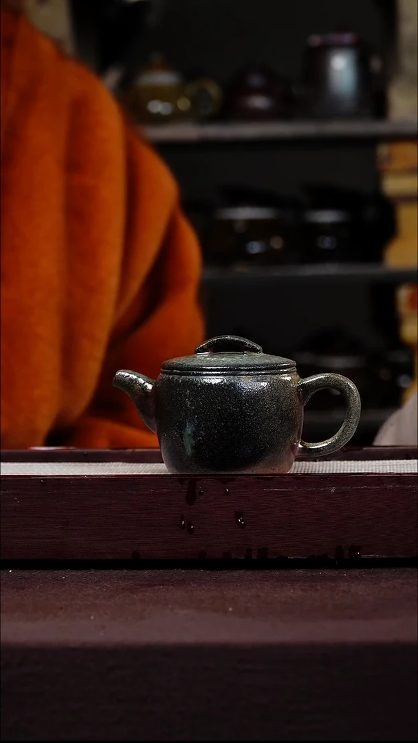 茶壶紫砂宜兴紫砂GFY 柴烧 汉瓦