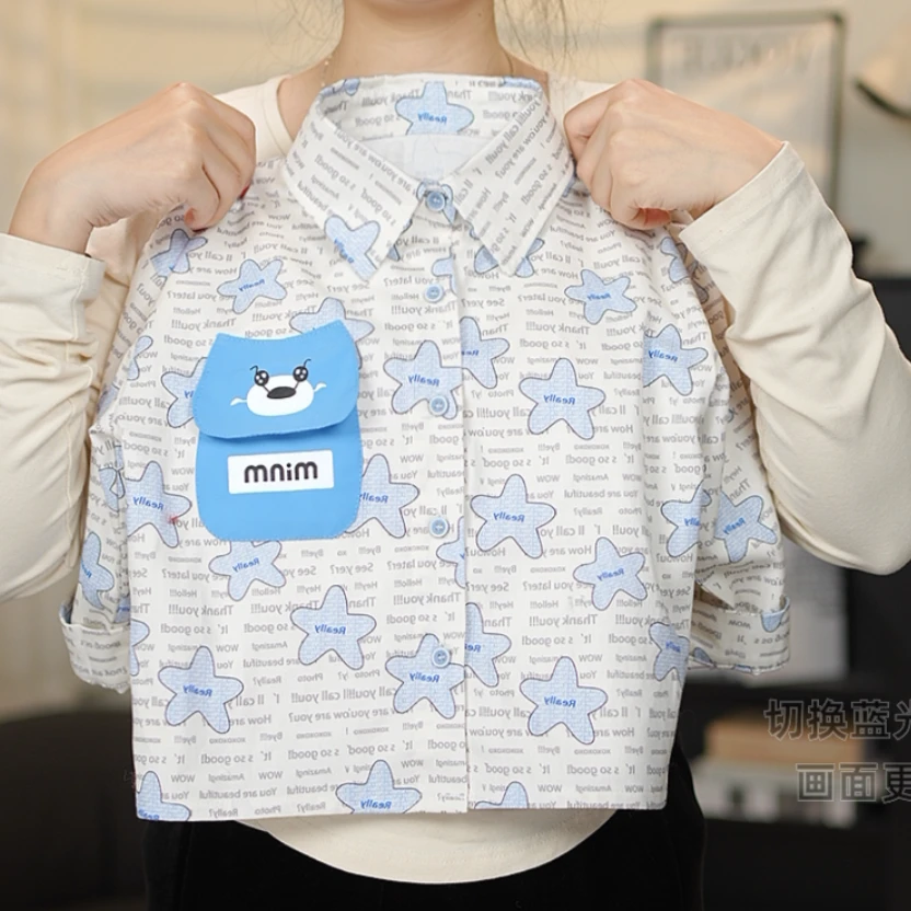 男童长袖薄衬衫春秋款2025新款男宝宝衬衣儿童薄款春装A-022