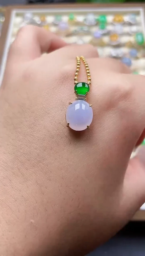 银S925镶嵌戒指翡翠79