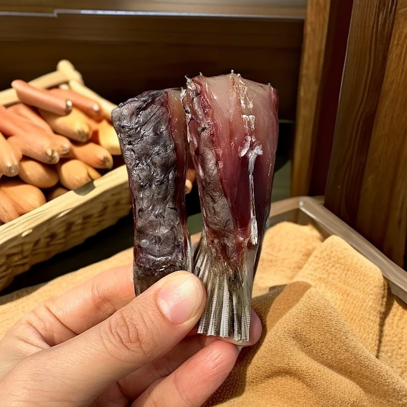 腊鱼尾巴鱼尾鱼干腊鱼风干鱼咸鱼干非烟熏农家特产阳干鱼干货年货