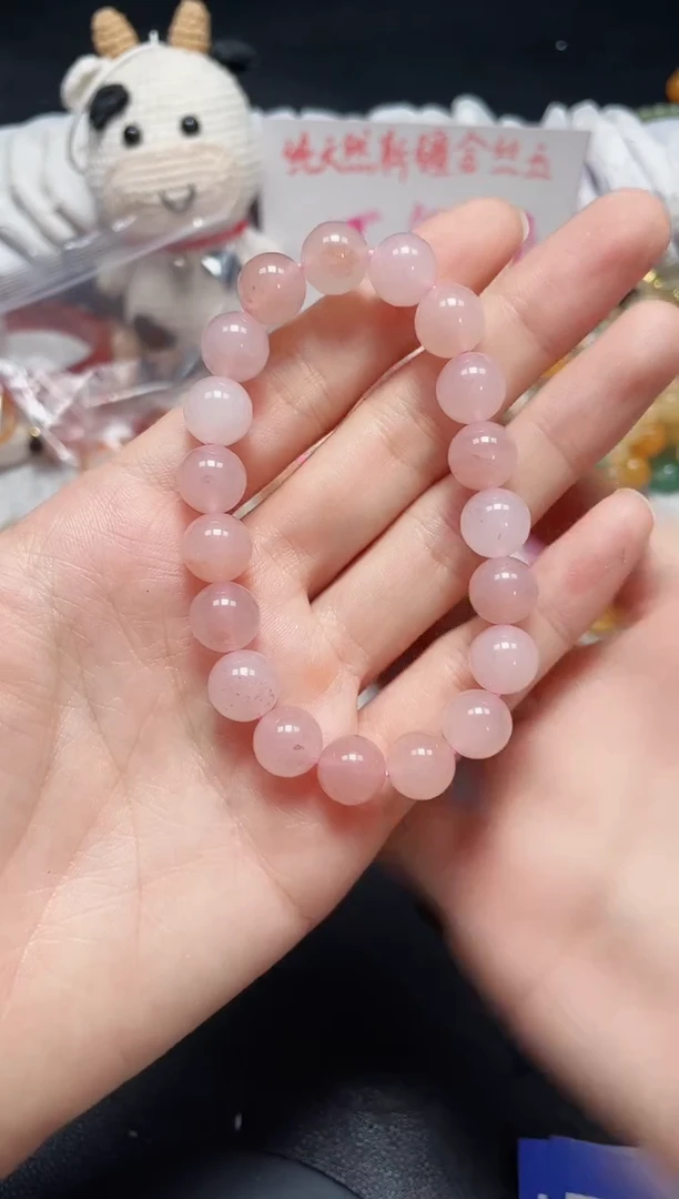 手链石英质玉未镶嵌桃花卡10