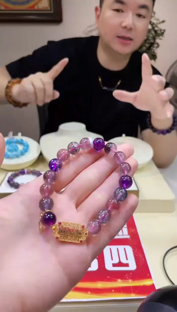 18K金镶嵌手链水晶@@ZY41207010