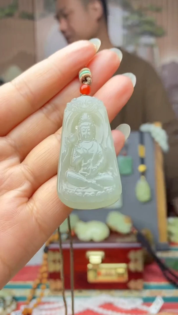 未镶嵌和田玉挂件拍一发一