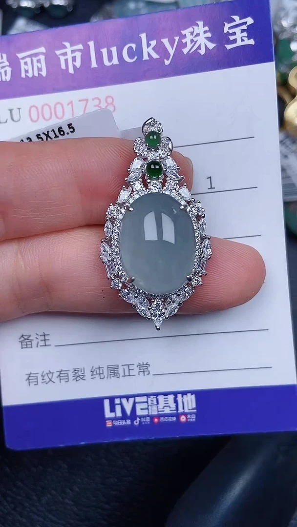 颈饰未镶嵌翡翠1738