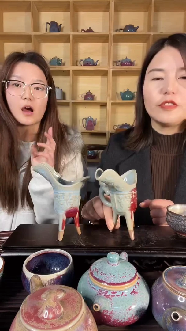 【闪购商品】摆件侯爵杯 土魂钧瓷