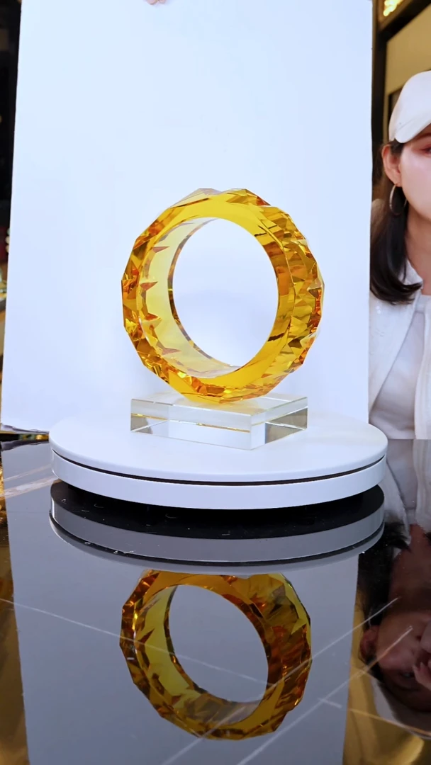 摆件AJ1112338艺术摆件+140*160*40透明底座