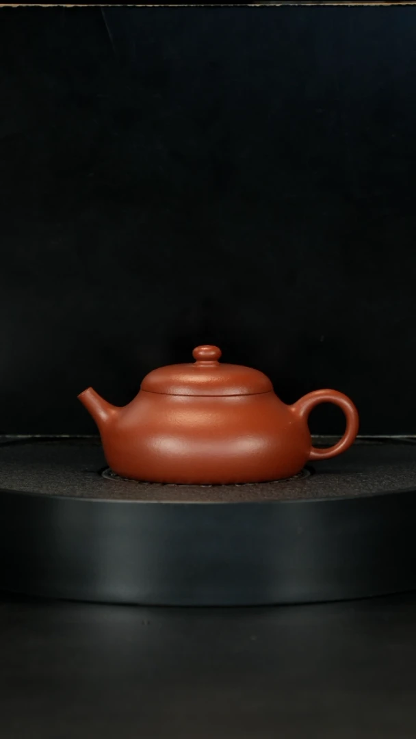 【闪购商品】紫砂茶壶精挑全红降坡静乐