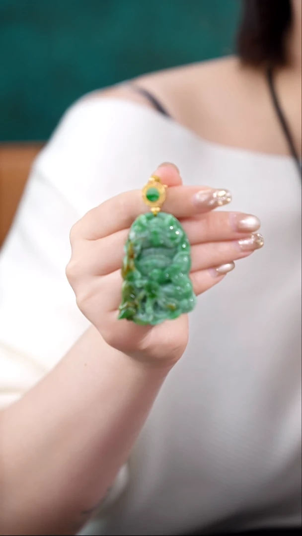 颈饰未镶嵌翡翠翡翠吊坠