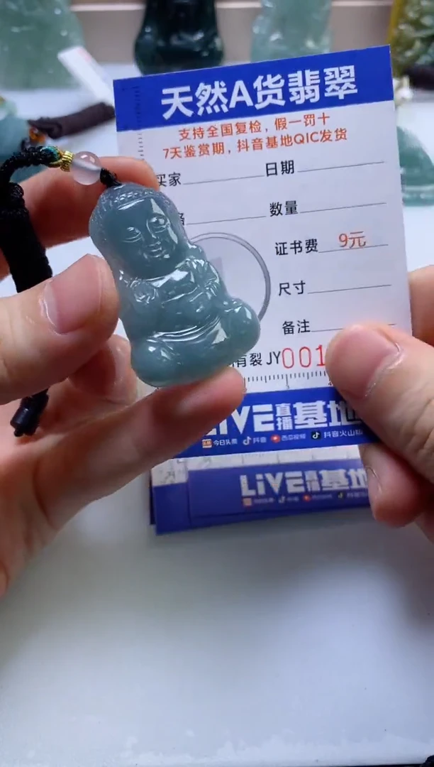 翡翠未镶嵌颈饰