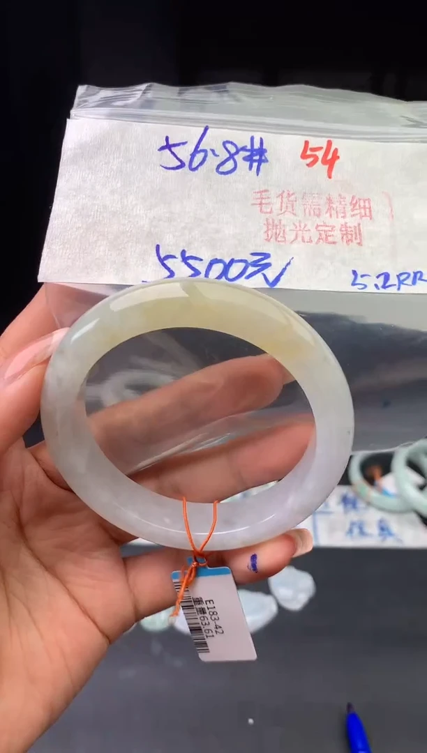 定制翡翠未镶嵌54毛货需精细抛光多样性1件5500元